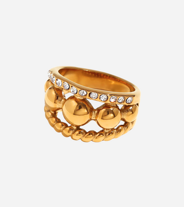 Bump Signet Ring | 18k Gold