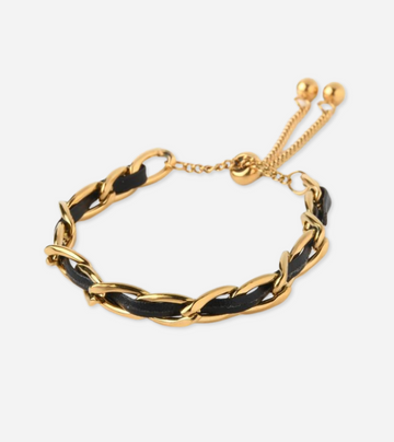 Cuero Tennis Bracelet | 18k Gold