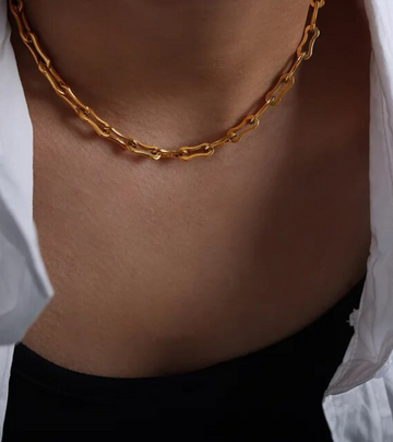 Turin Chain Necklace | 18k Gold