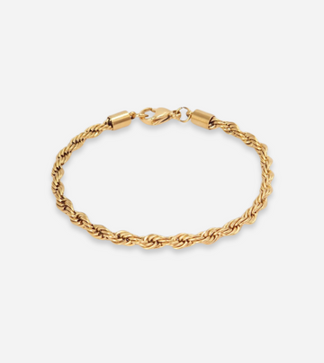 Rope Chain Bracelet | 18k Gold