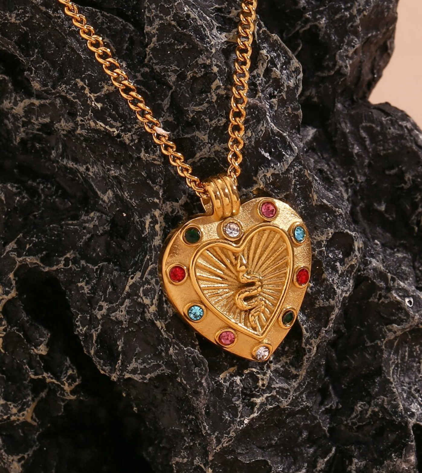 Genoa Pendant Necklace | 18k Gold