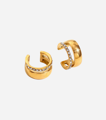 Dainty Atlanta Ear Cuff | 18k Gold