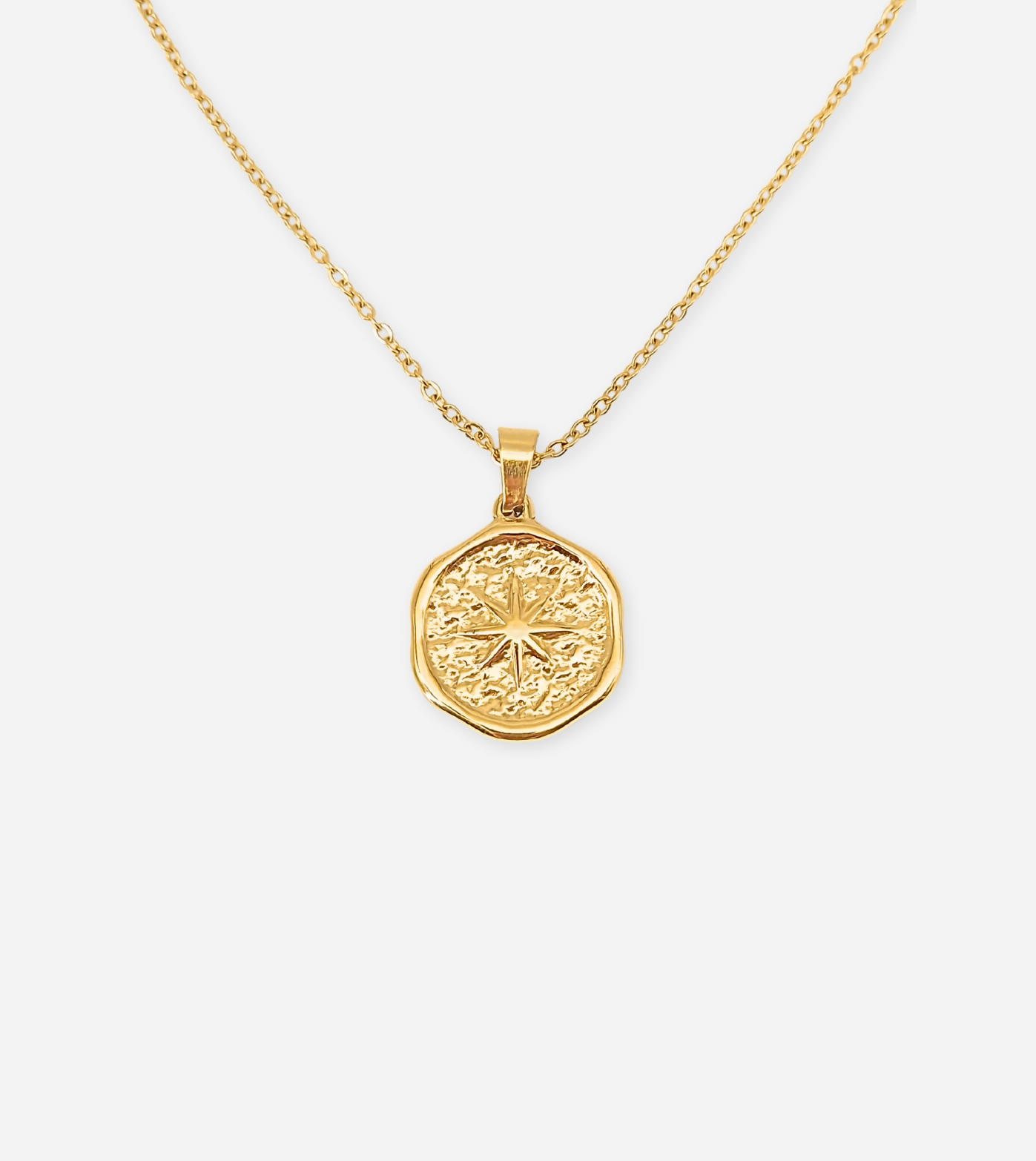 North Star Necklace | 18k Gold