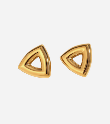 Reuleaux Earrings | 18k Gold