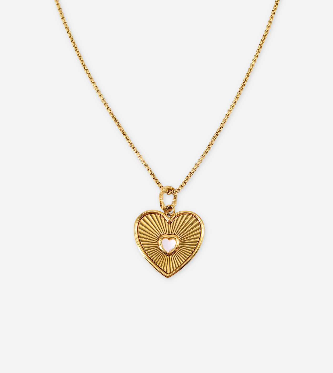 Heart Necklace | 18k Gold