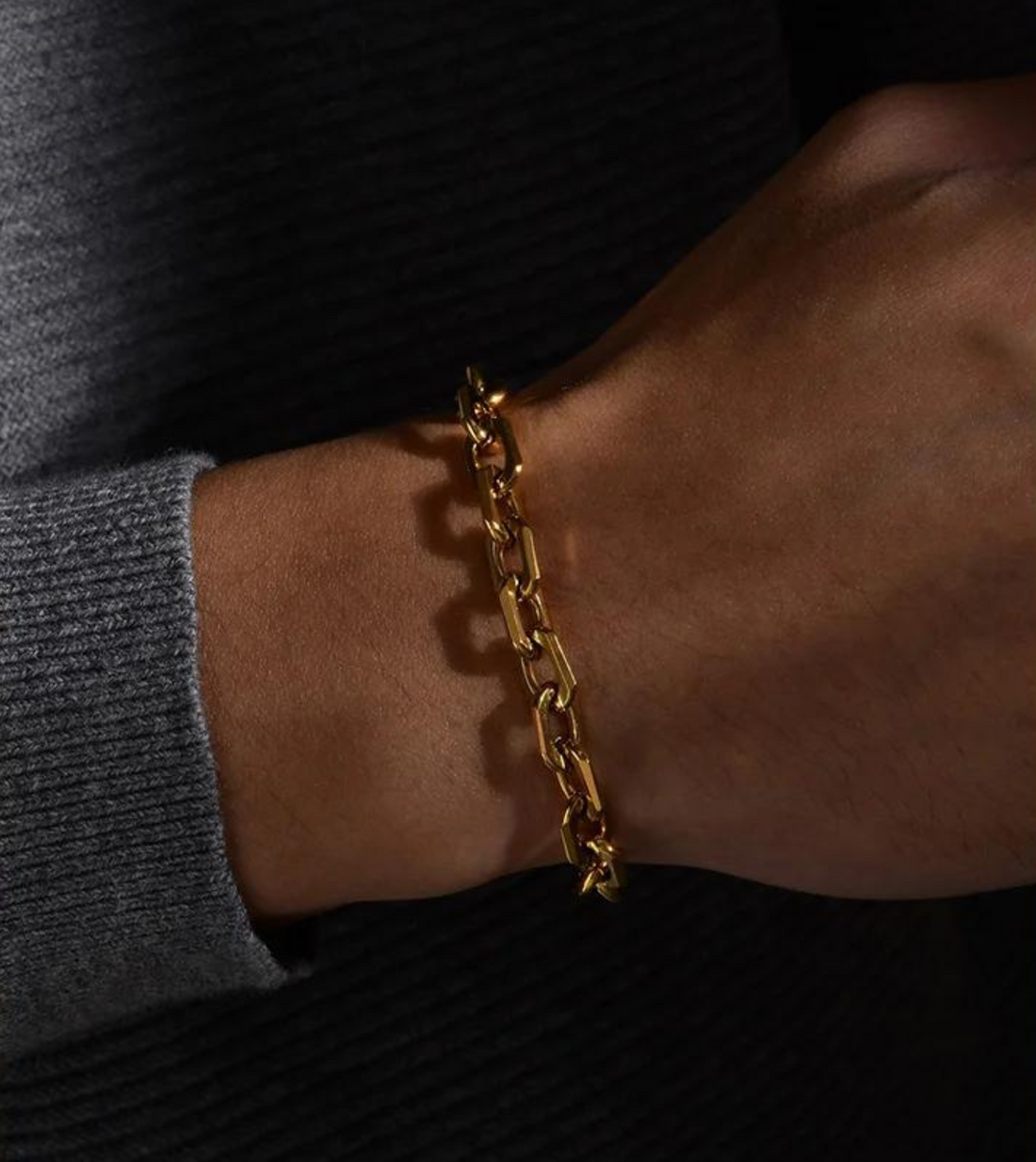 Unisex Belcher Bracelet | Gold & Silver