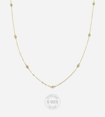 Dainty CZ Necklace | S925