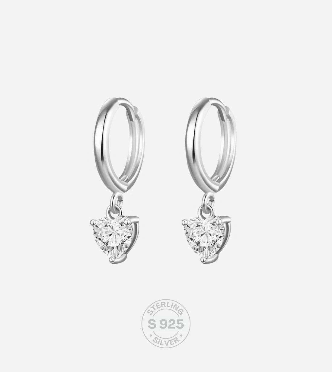 Heart Earrings | S925