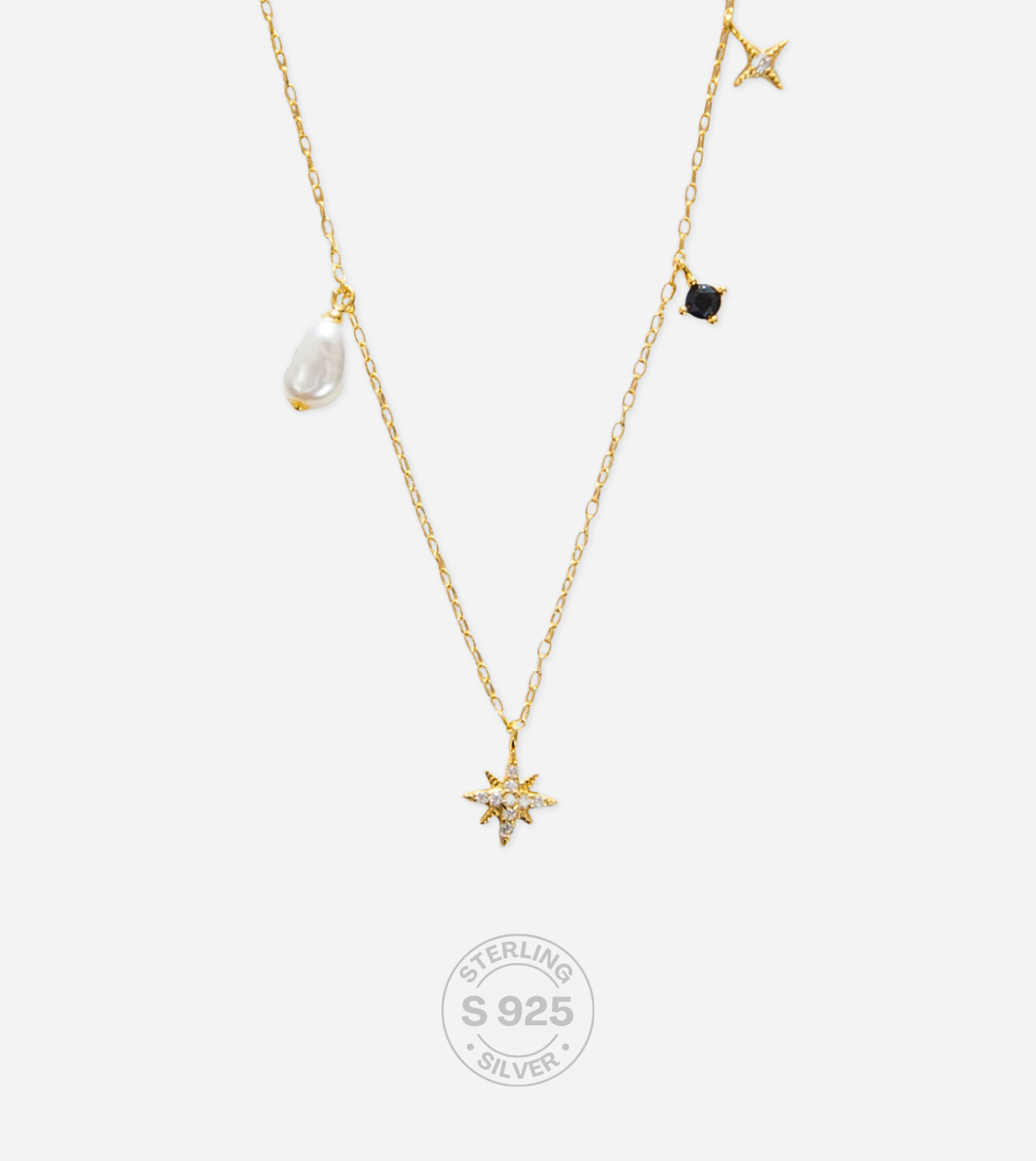 Dainty CZ Necklace | S925