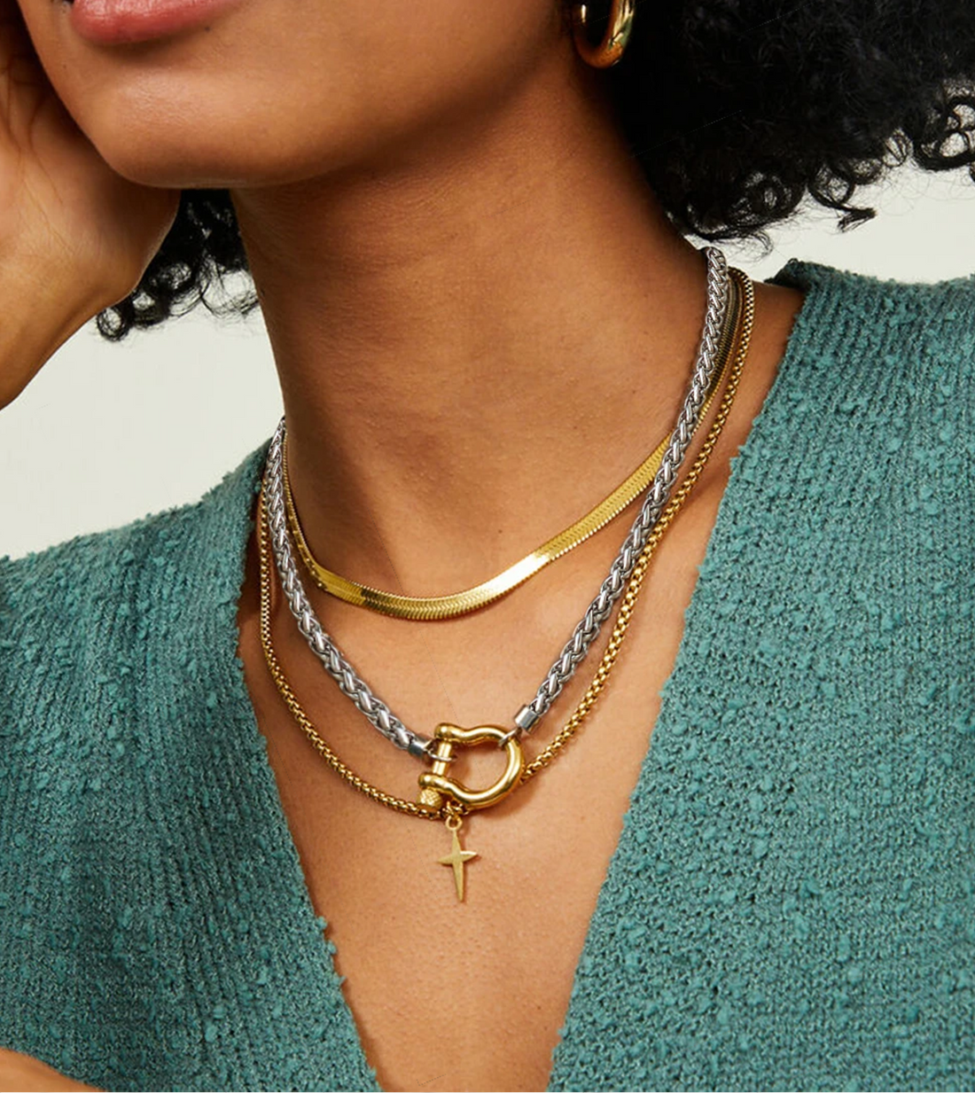 Shakel Necklace | 18k Gold