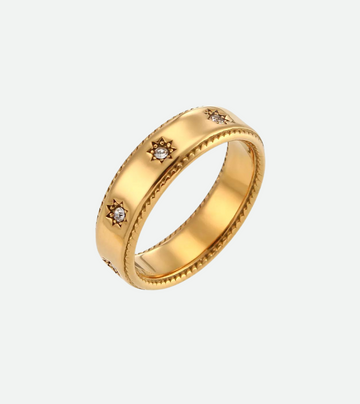 Mia Boho Ring | 18k Gold