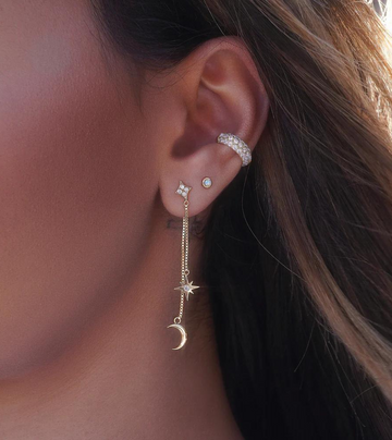 Celestial Dangle Earrings | S925