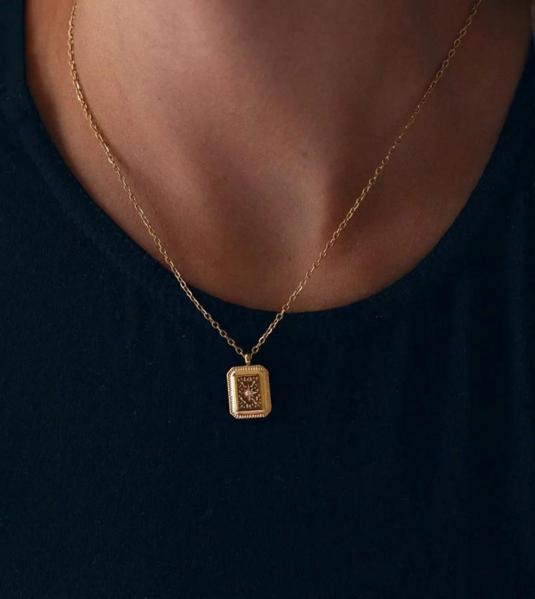 Danty Pendant Necklace | 18k Gold