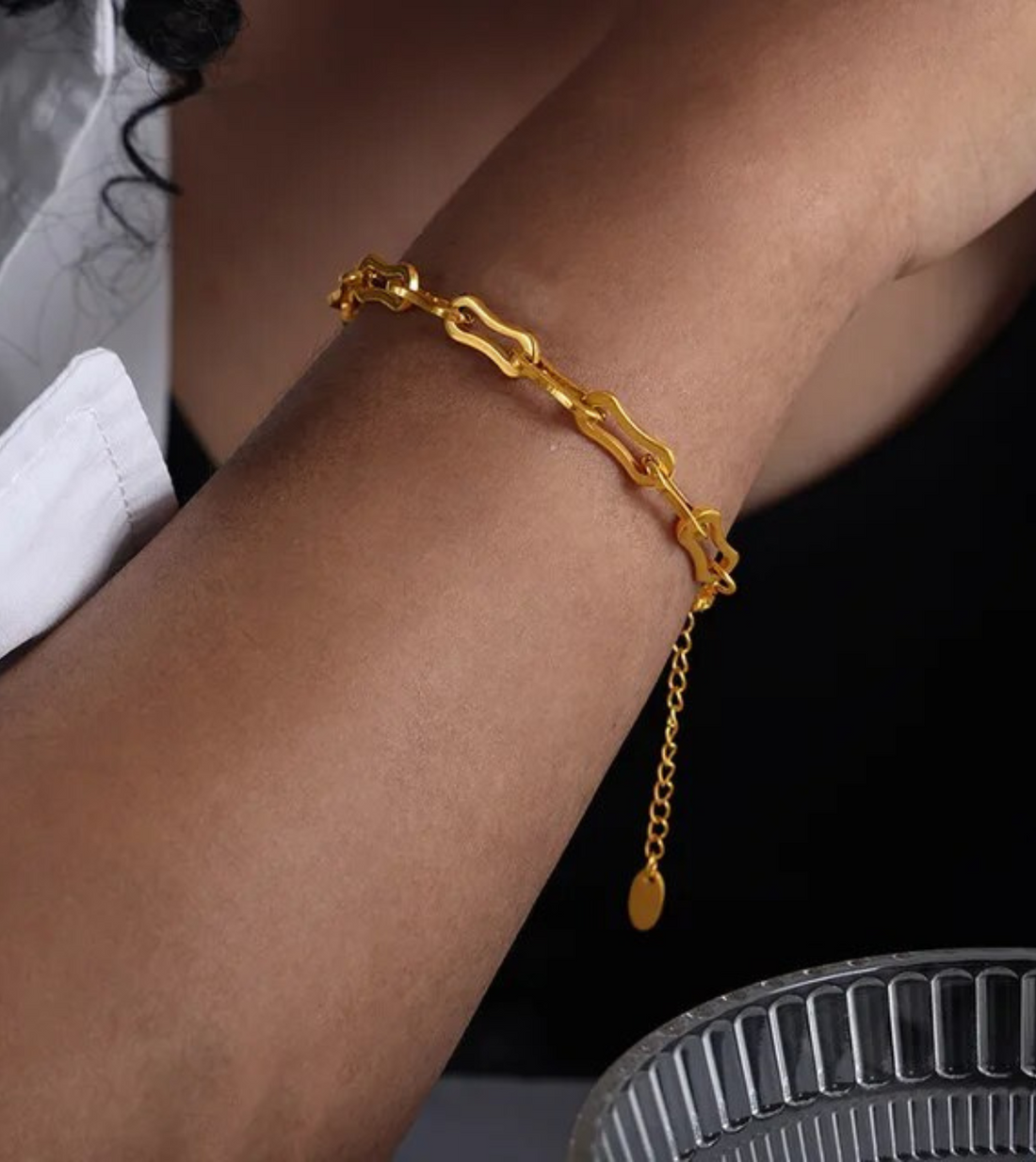 Turin Chain Bracelet | 18k Gold