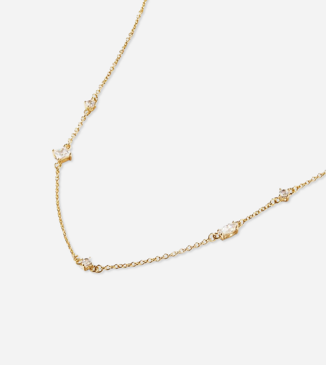 Dainty CZ Necklace | S925