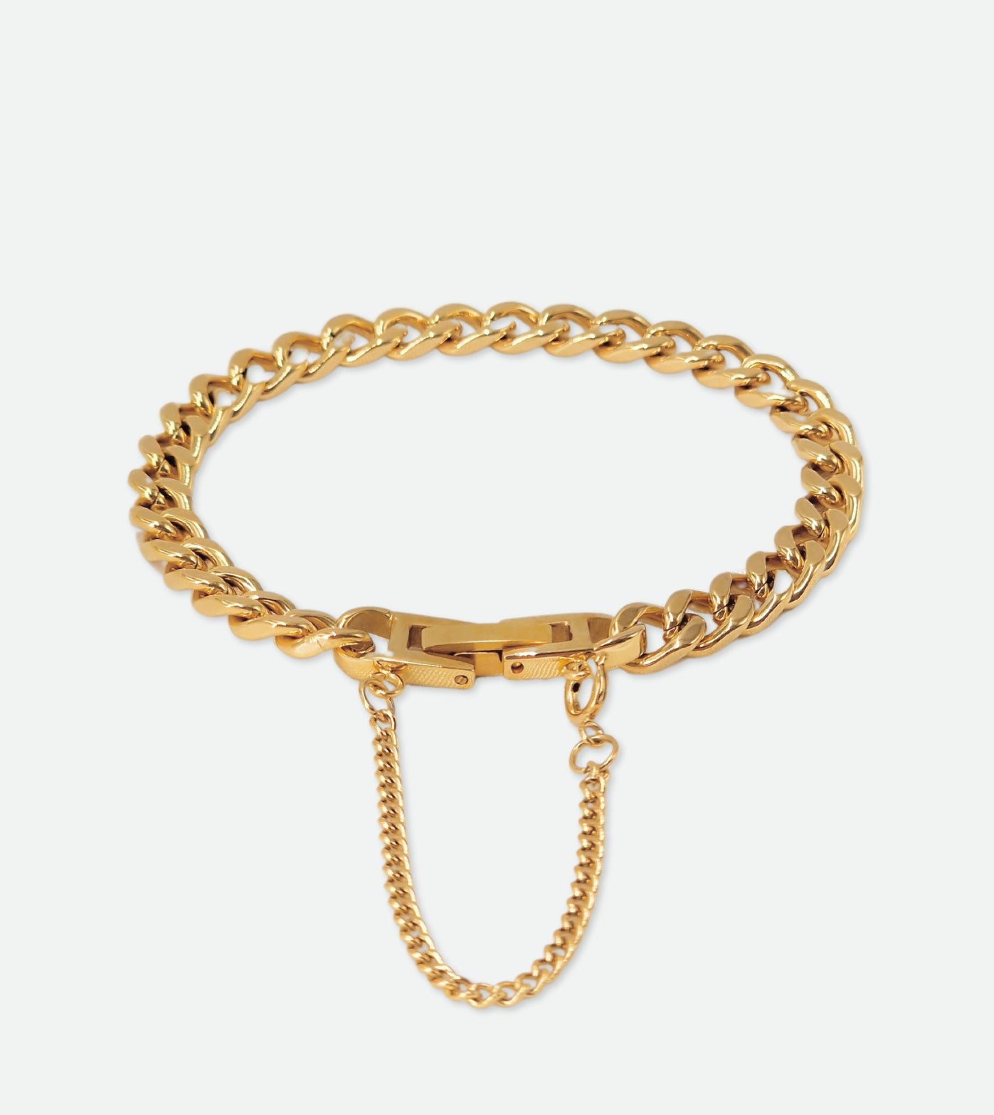 Visage Clasp Bracelet | 18k Gold