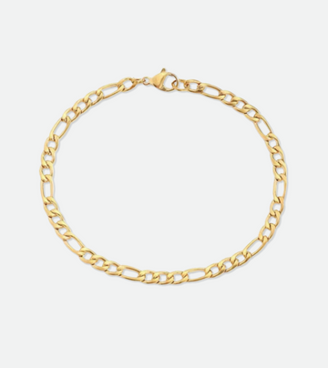 Dainty Figaro Bracelet | 18k Gold