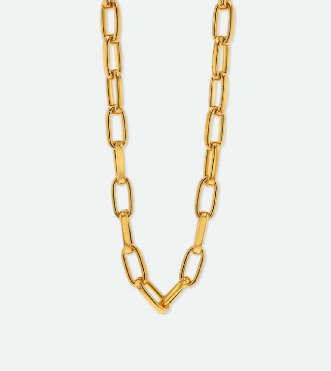 Rolo Chunky Necklace | 18k Gold