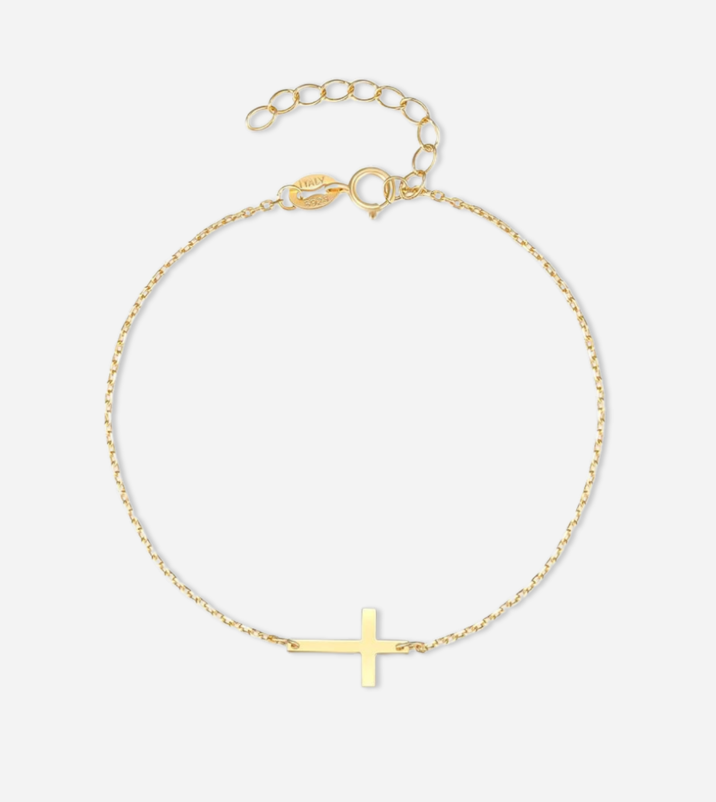 Dainty Cross Bracelet | S925