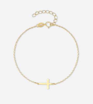 Dainty Cross Bracelet | S925