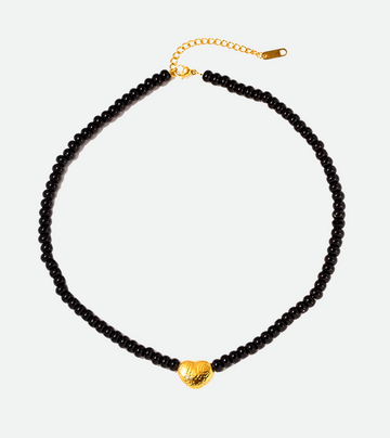 Bead Choker Pendant | 18k Gold