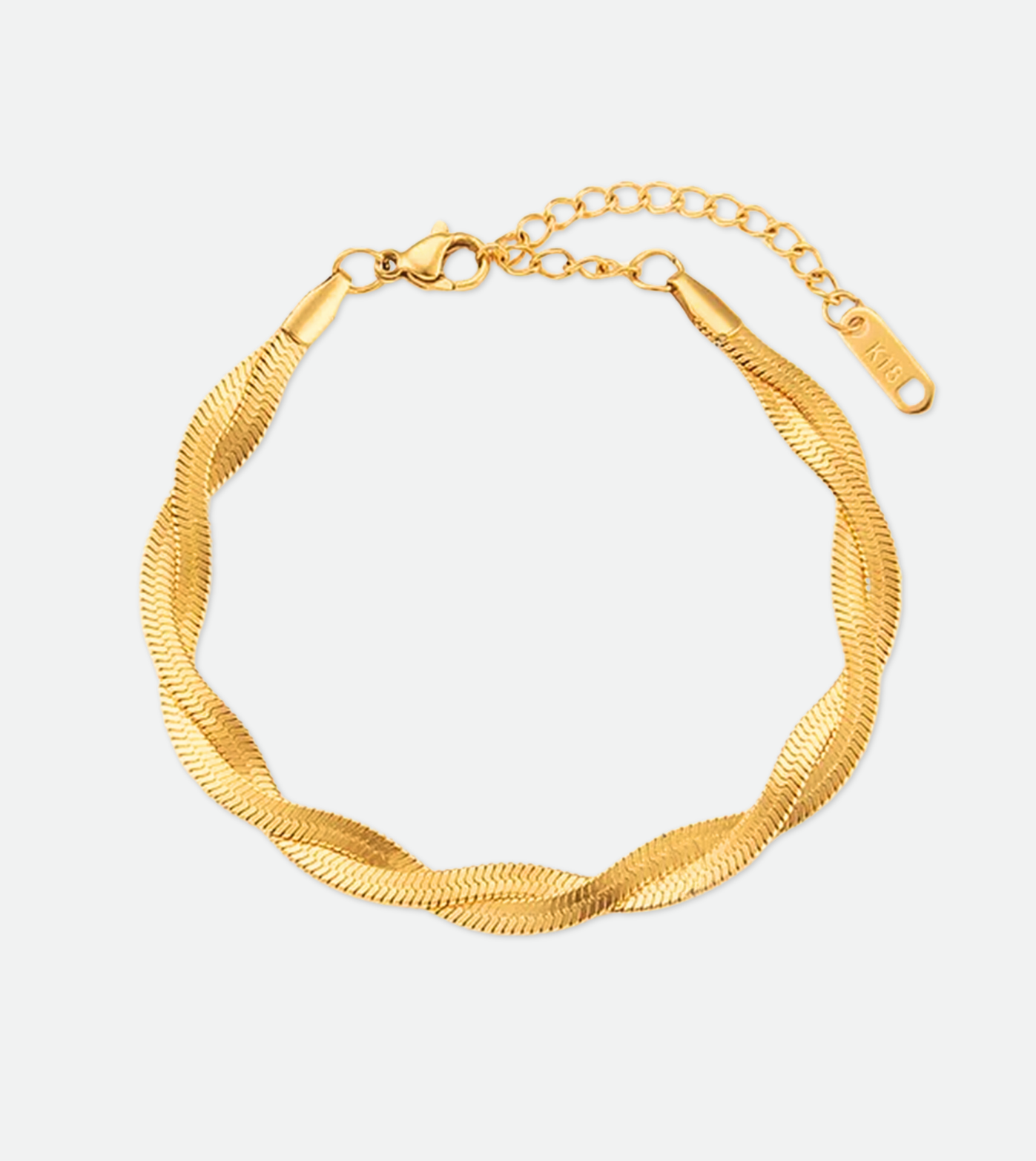 Fused Snake Bracelet | 18k Gold