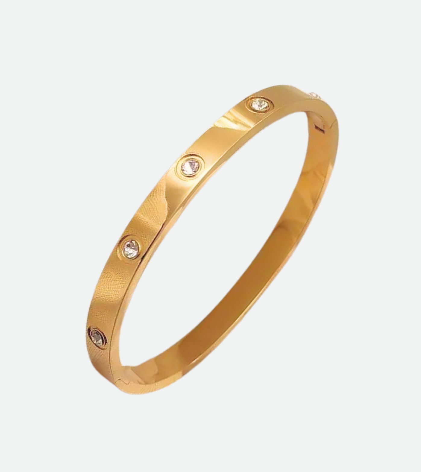 Córdoba Bangle CZ | 18k Gold