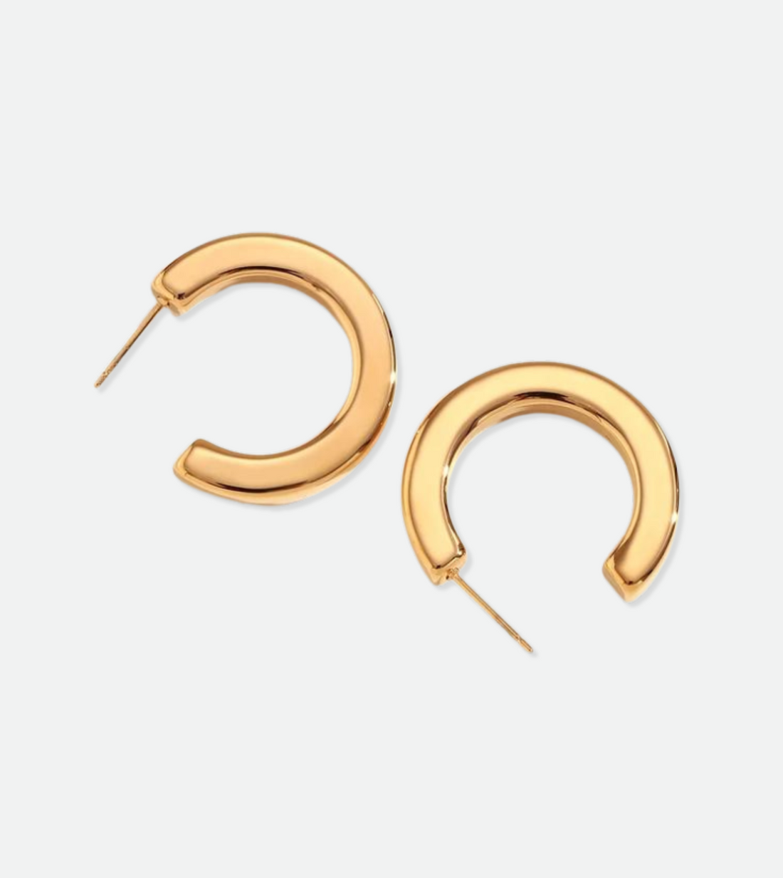 Vantage Hoop Earrings | Gold & Silver