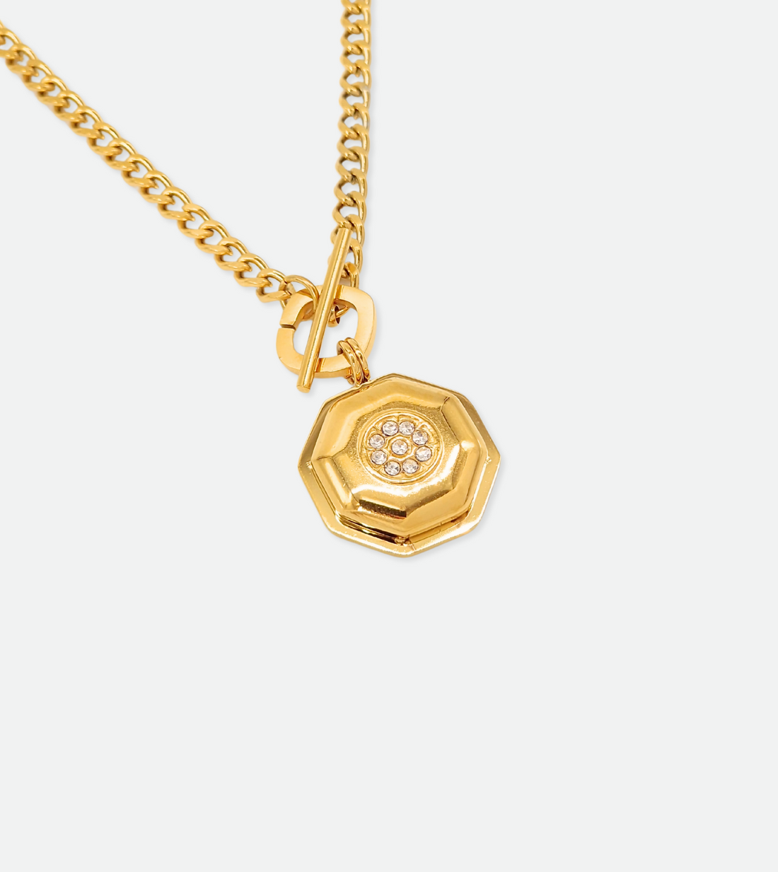 Liberté Pendant Necklace | 18k Gold