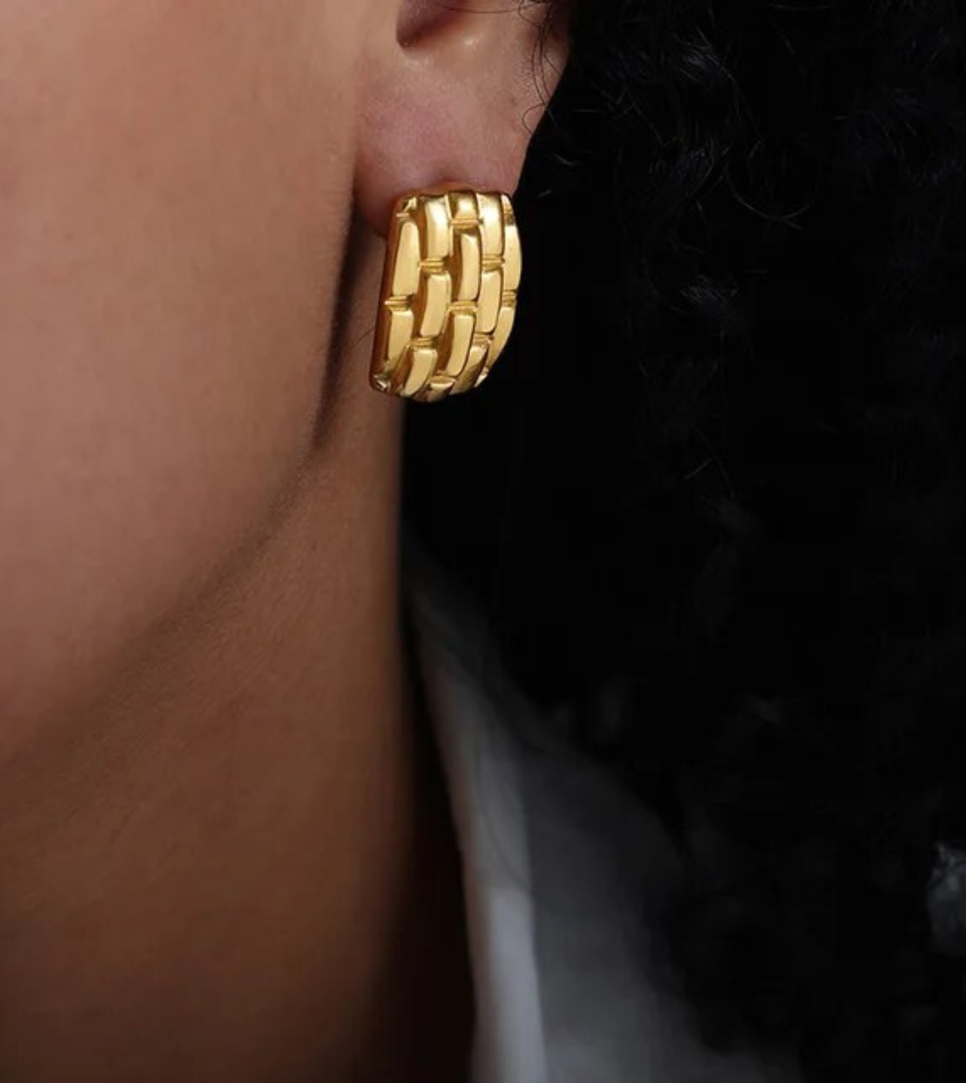 Weave Earrings | Gold & Silver