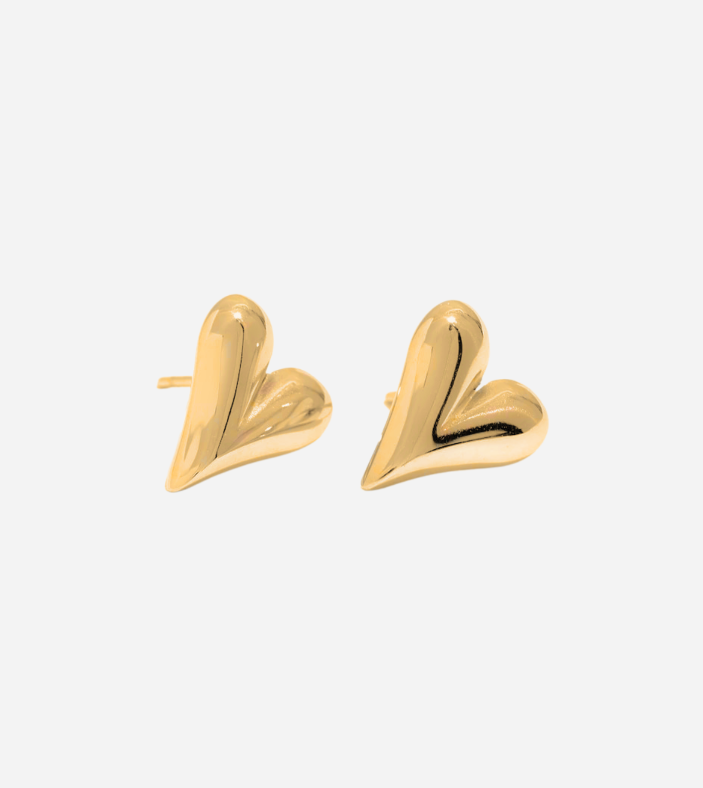 Cádiz Heart Earrings | Gold & Silver