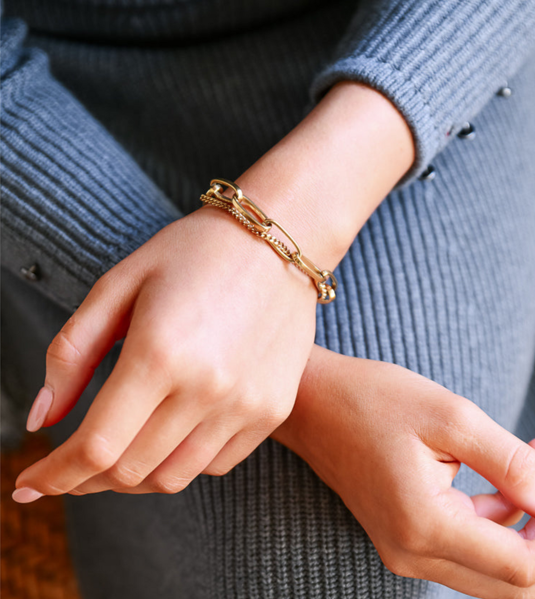 Eve Layered Bracelet | 18k Gold