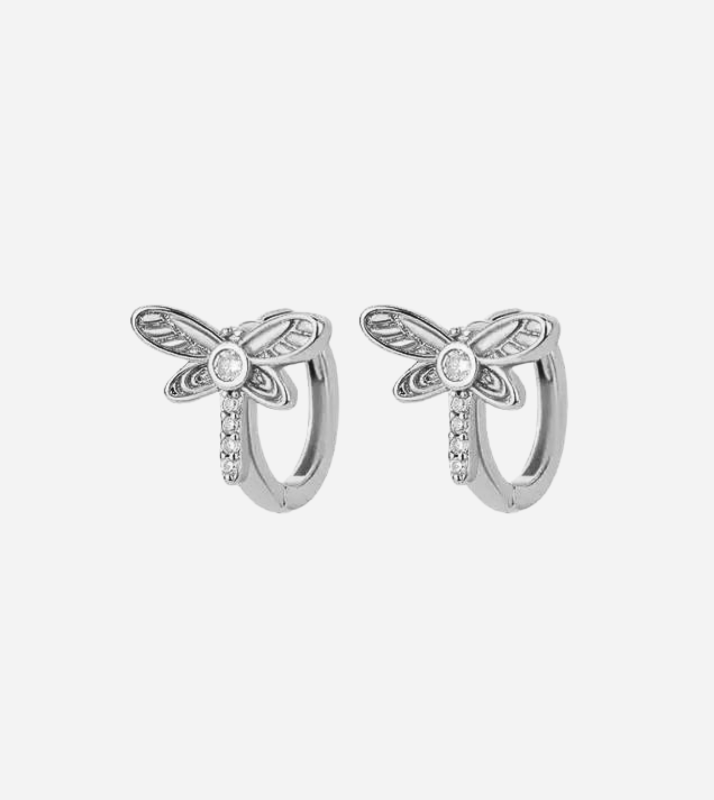 Dragonfly Earrings | Gold & Silver