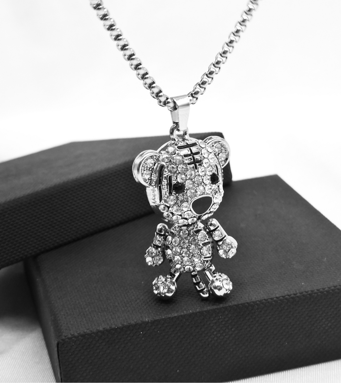 Crystal Pendant Tiger Necklace