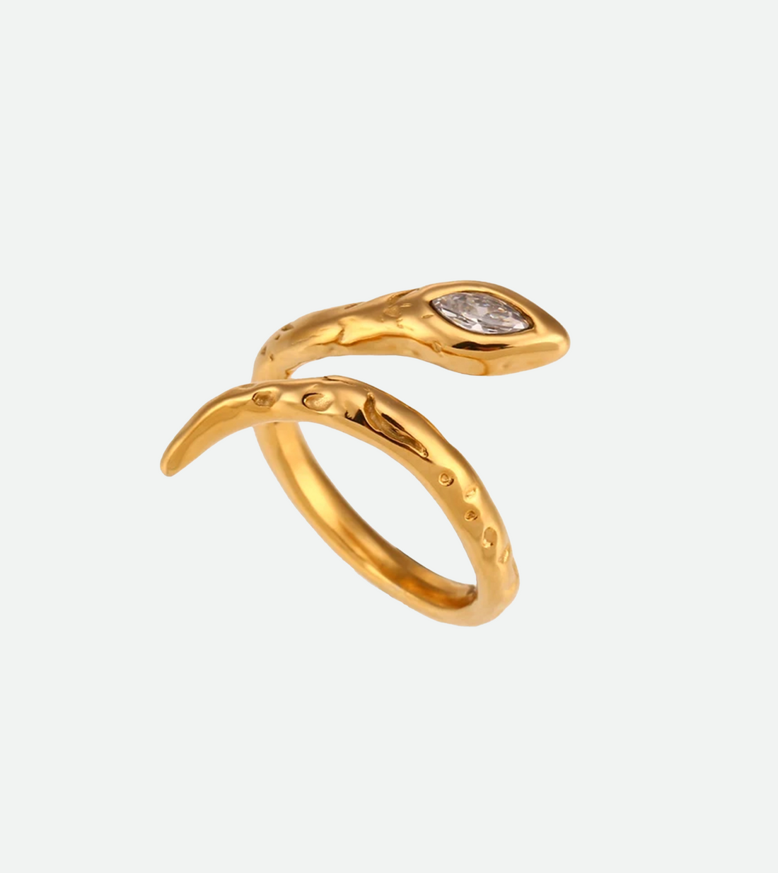 Bohemian Serpent Ring | 18k Gold