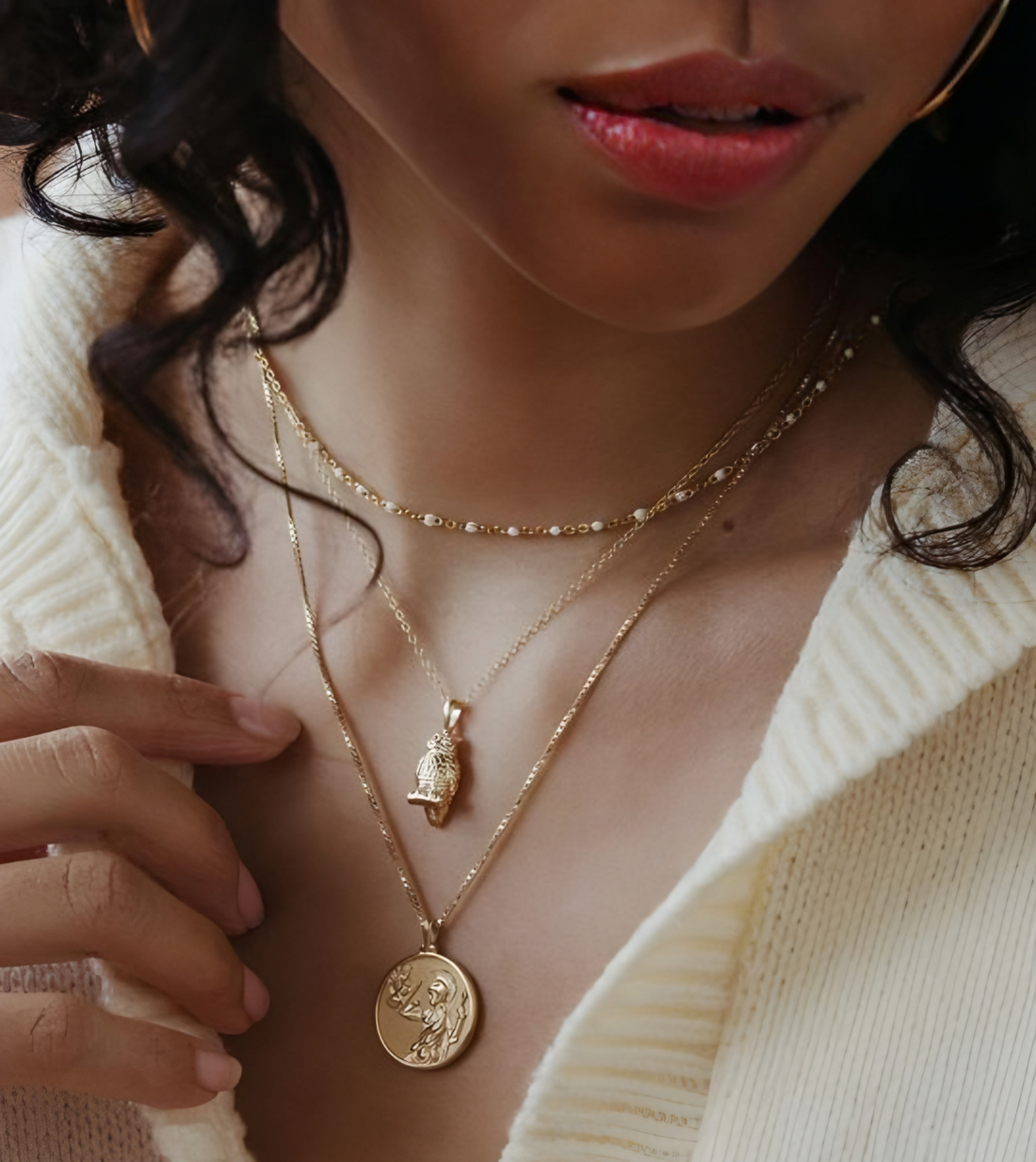 Joan Pendant Necklace | 18k Gold