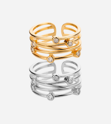 Layered Ring | 18K Gold