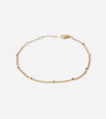 Bead Chain Bracelet | 18k Gold