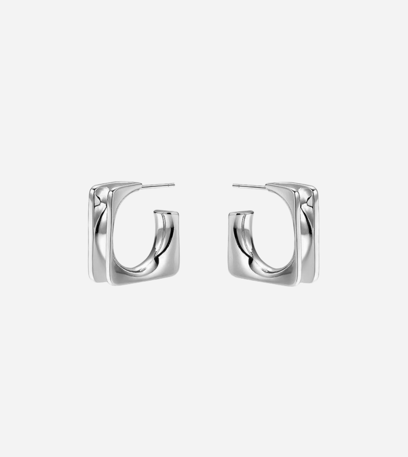 Valencia Hoop Earrings | 18k Gold & Silver