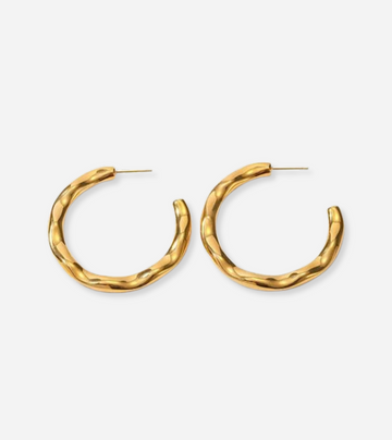 Verona Hoop Earrings | 18k Gold